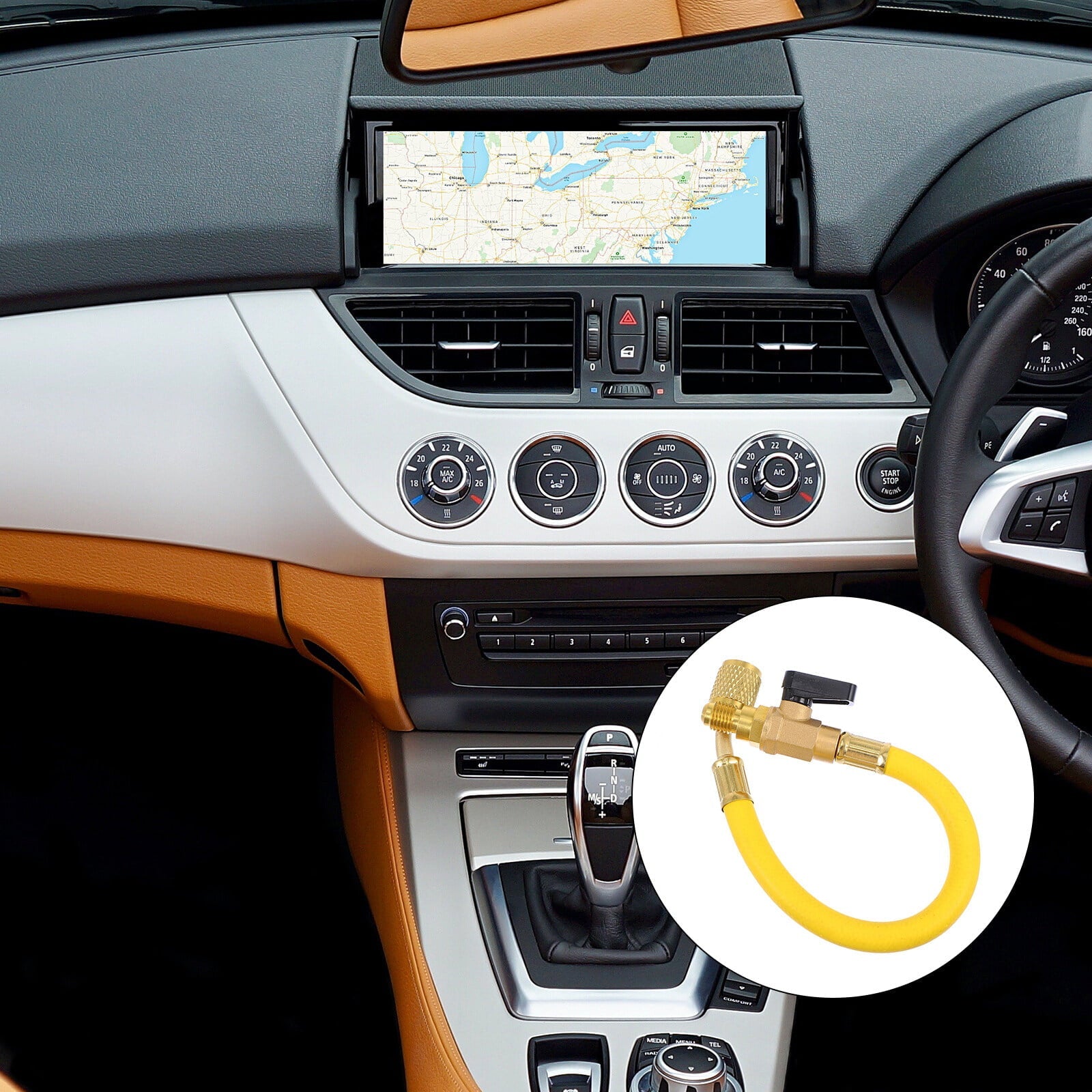 Air Conditioner Refrigerant Recharge Hose R134 Refrigerant Recharge Pipe Hose