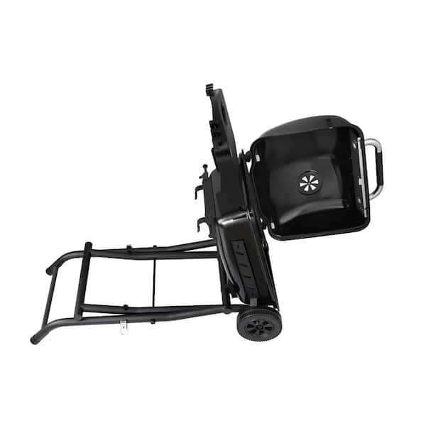 Portable Charcoal Grill in Black