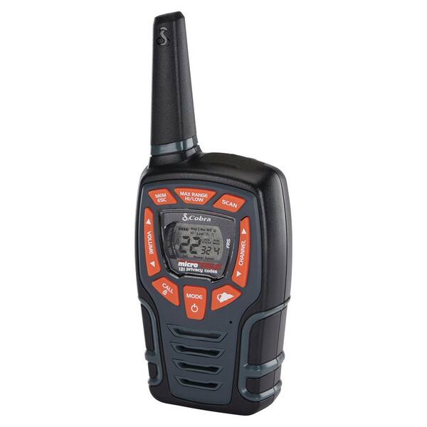 Weather-Resistant 28-Mile Range 2-Way Radio (2-Pack)