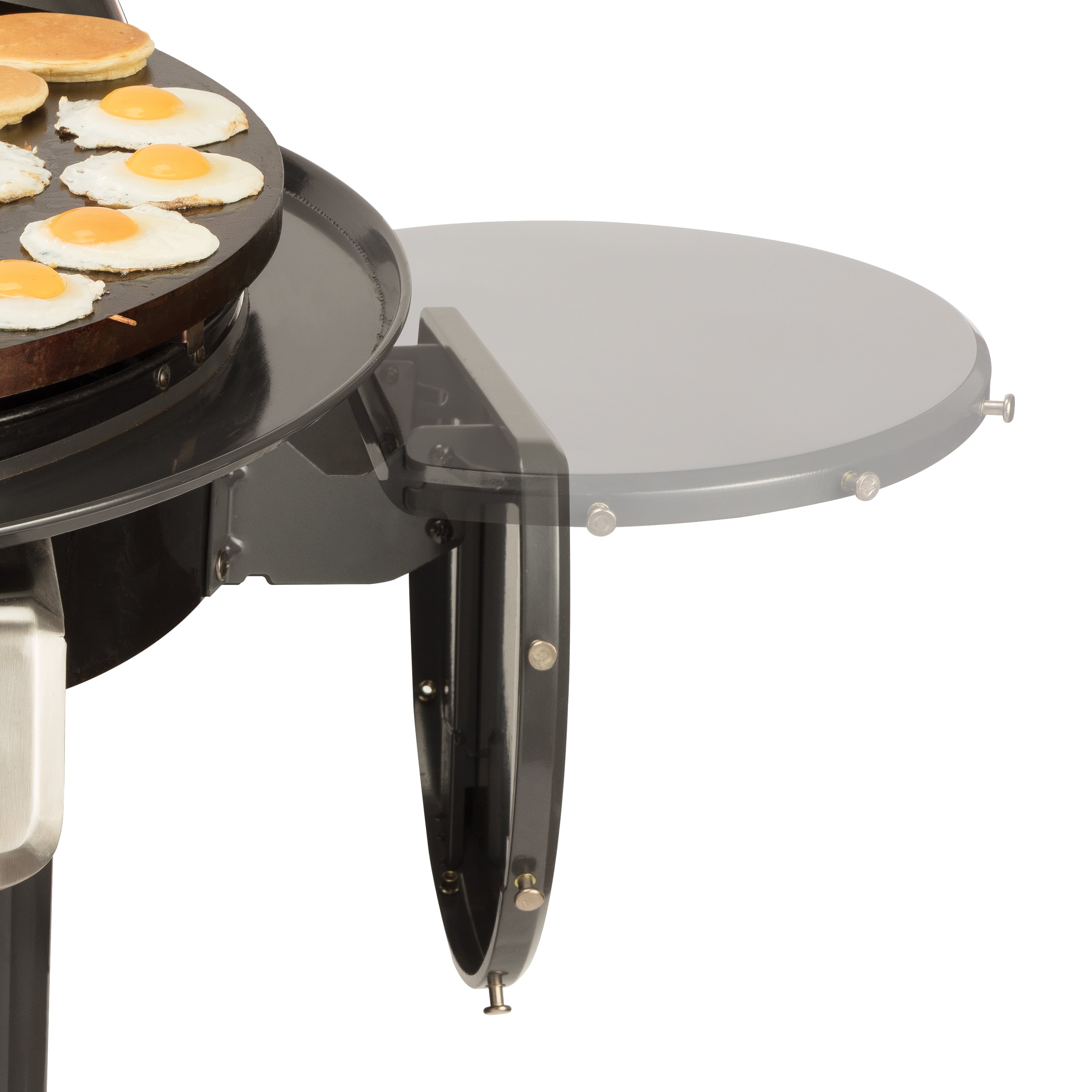 30-Inch Round Flat Top Surface Outdoor, 360¡ã XL Griddle Cooking Station