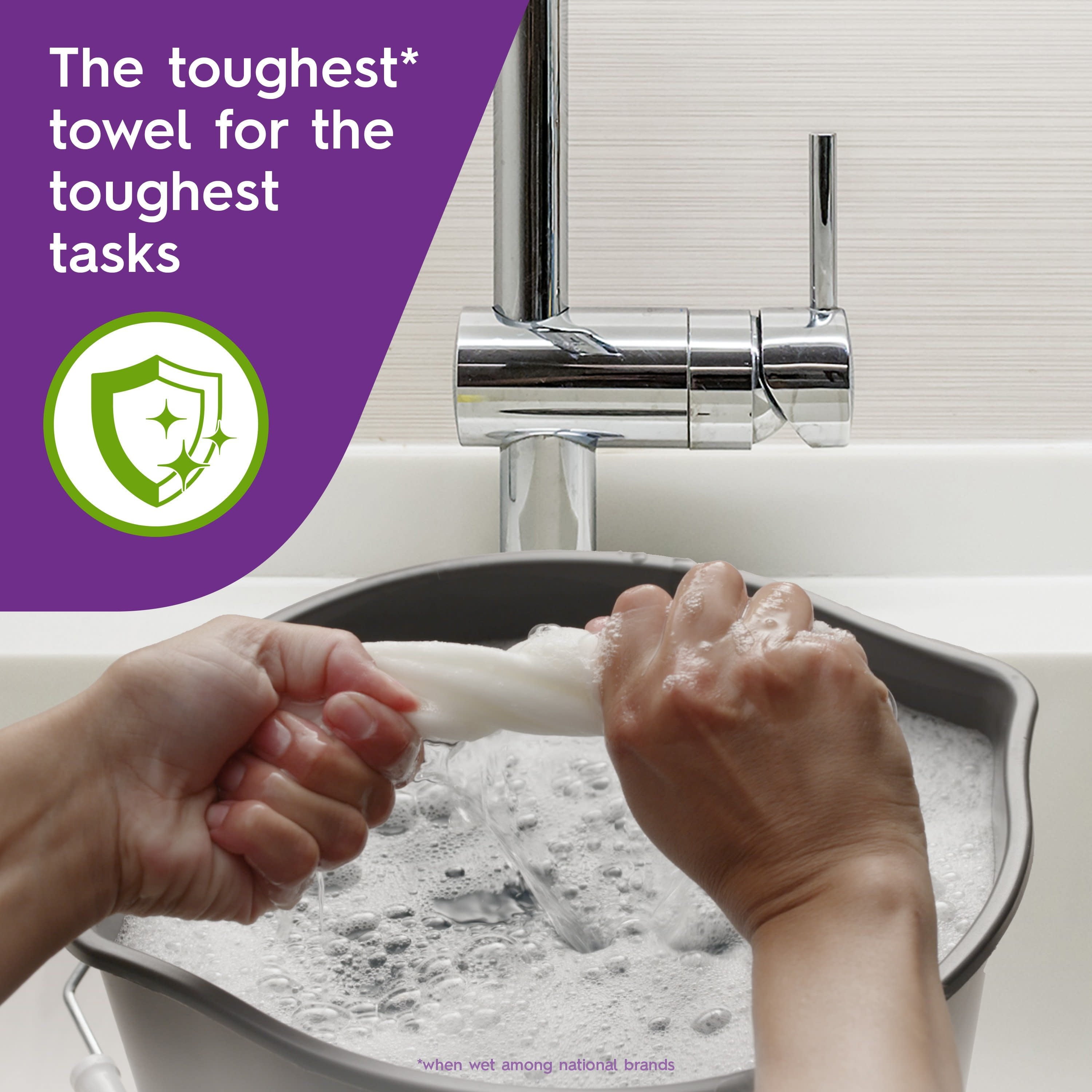 Viva Signature Cloth Paper Towels, 2 Triple Rolls (141 Sheets per Roll)