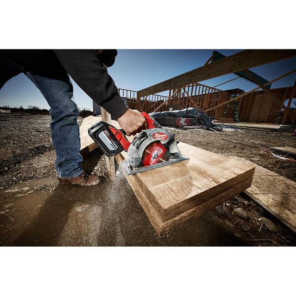 M18 FUEL 18V Lithium-Ion Brushless Cordless HACKZALL Reciprocating Saw with 7-1/4 in. Circular Saw