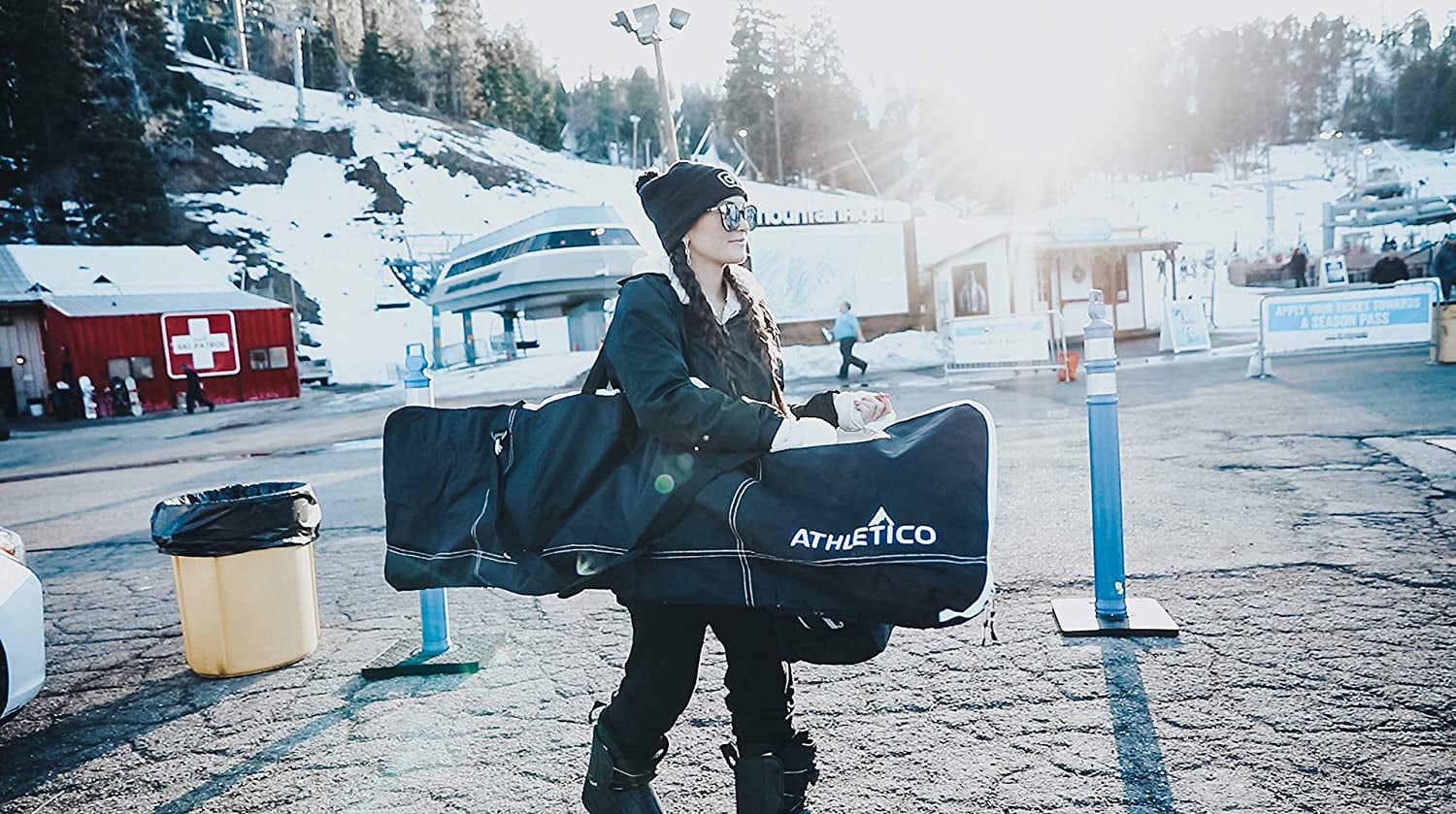 Athletico Two-Piece Snowboard and Boot Bag Combo