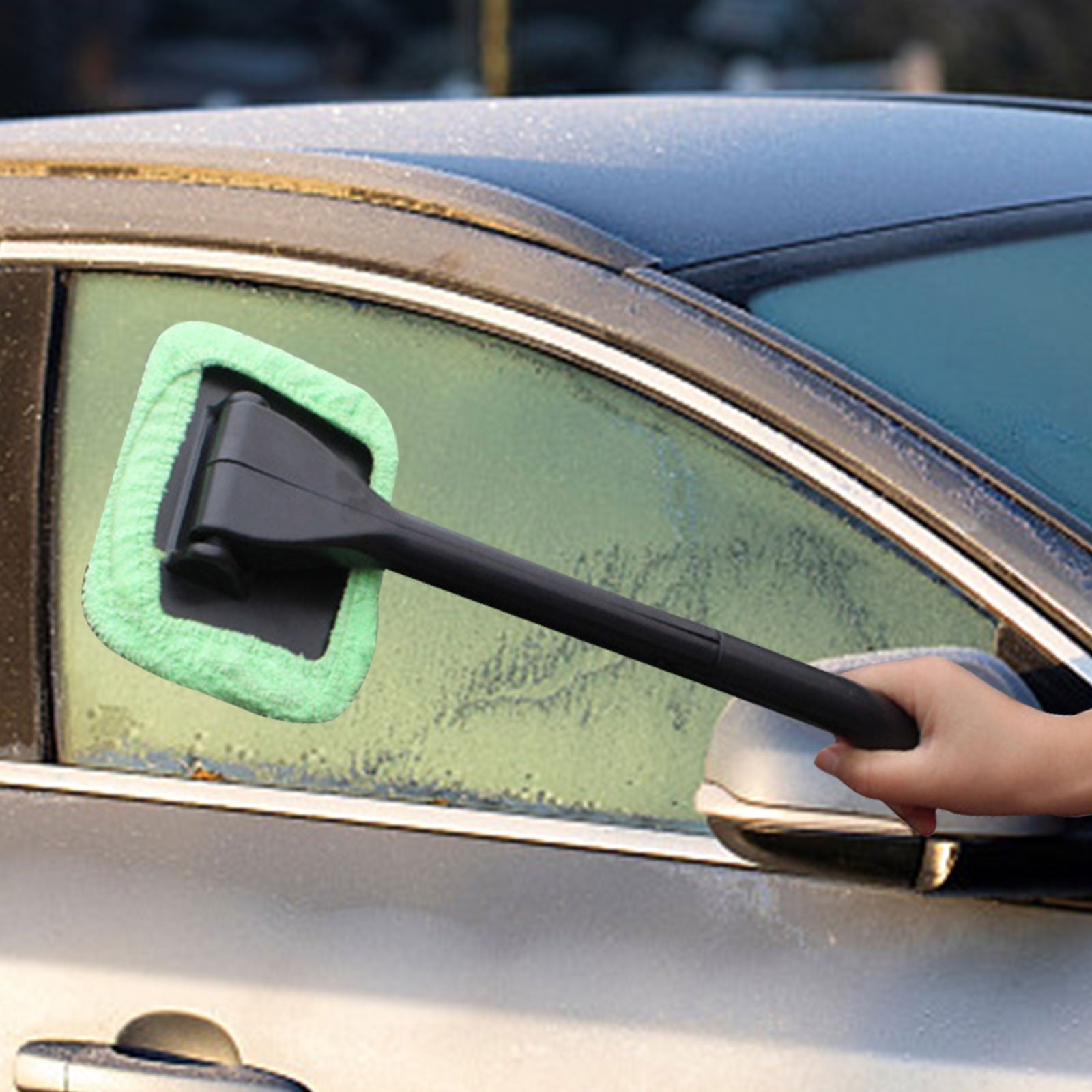 Car Window Cleaner Inside Windshield Brush Tool, Windshield Brush Tool
