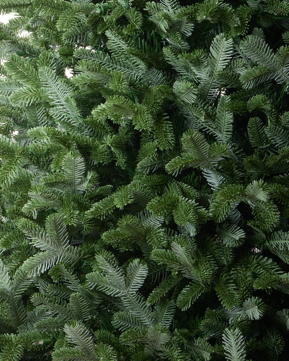 AMERZEST 7.5ft Premium Fraser Fir Artificial Christmas Tree, Hinged Fraser Spruce Xmas Tree No Lights, Feel Real Christmas Full Tree