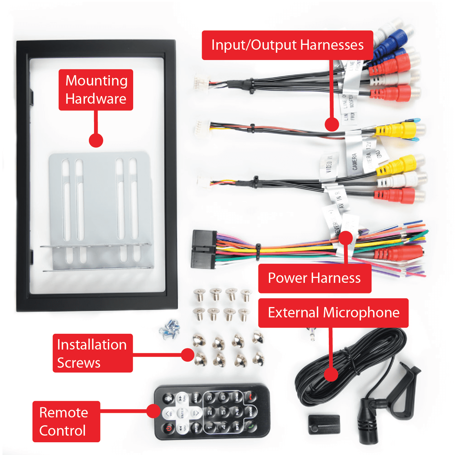 Dual Electronics XDCPA11BT 10.1 Inch, Car Stereo Head Unit, Double DIN Certified Apple CarPlay Android Auto with Bluetooth