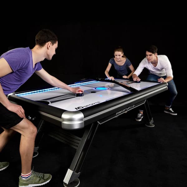 Titan 7.5 ft. Air Powered Hockey Table with Overhead Scorer
