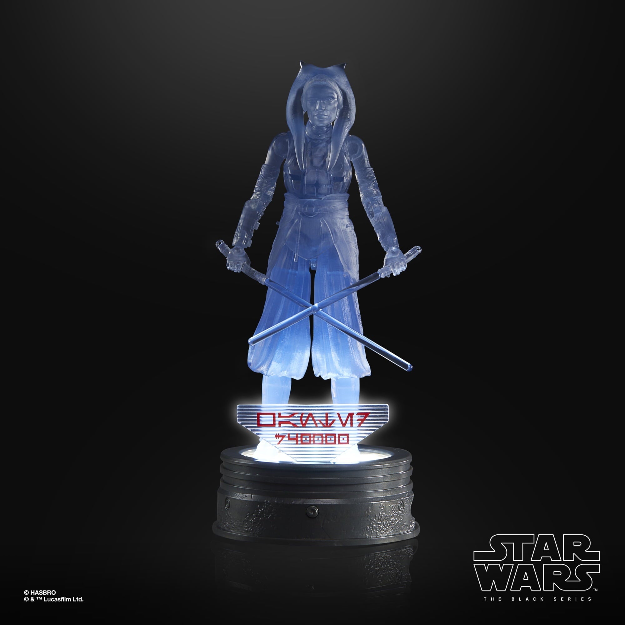 Star Wars The Black Series Holocomm Collection Ahsoka Tano Action Figure (6”)