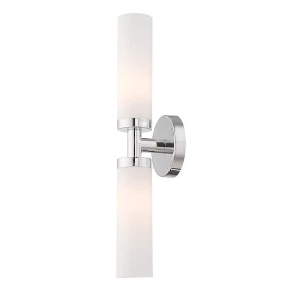 Aspen 2 Light Polished Chrome ADA Bath Vanity