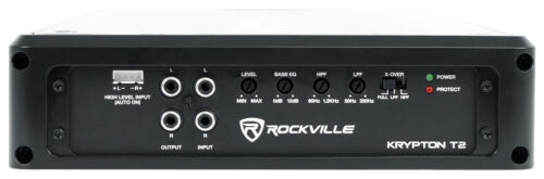 Rockville KRYPTON-T2 2800 Watt Peak/700w RMS 2 Channel Amplifier Car Amp