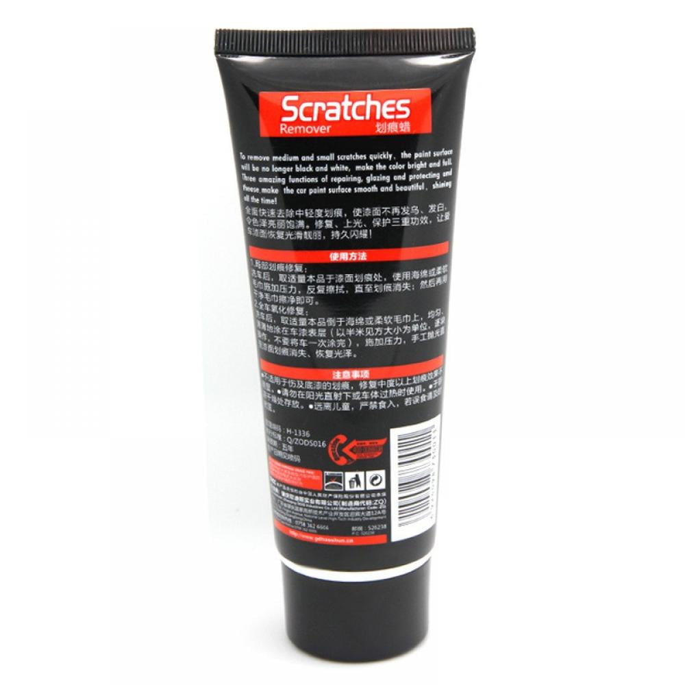 Novobey Universal Car Scratch Repair Kit for Deep Scratches, Car Scratch Remover, Car Paint, Deep Scratch Repair, Polishing Wax Cream, Quick Scratch Removal (100ML)