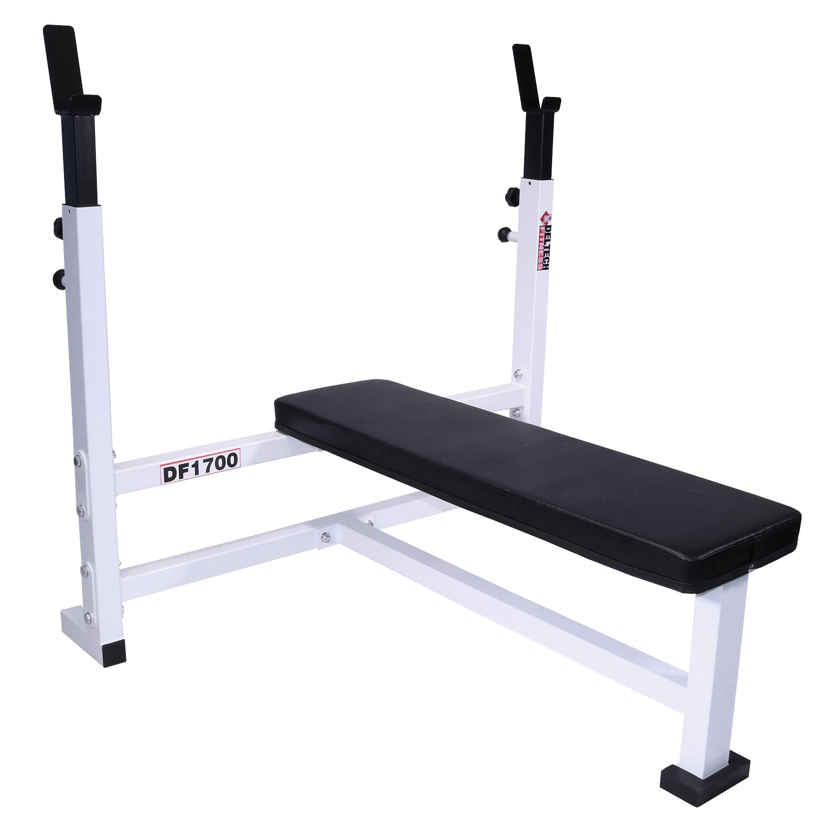 Flat Bench Press with Maximum Capacity of 750 lbs (DF1700) by Deltech Fitness