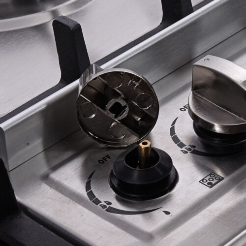 Delikit 1A 34" 5 burners gas cooktop gas hob NG/LPG dual fuel sealed S.S panel