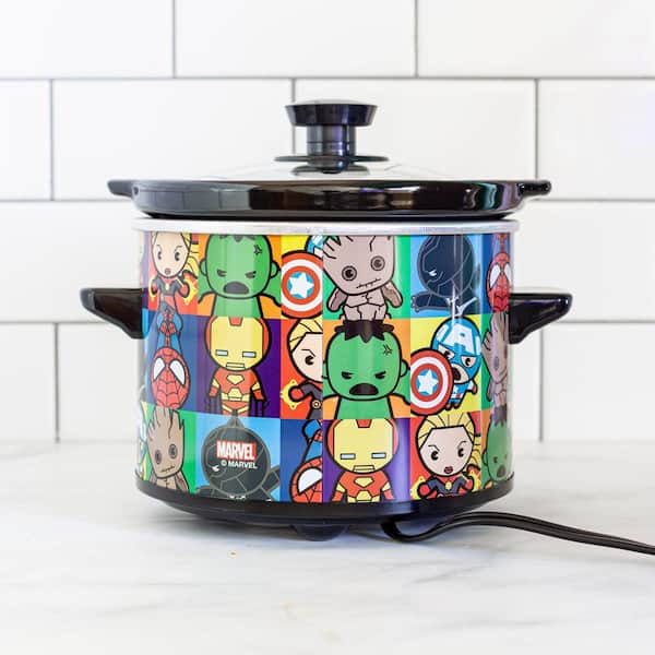 2 qt. Marvel's Avengers Kawaii Multicolor Slow Cooker