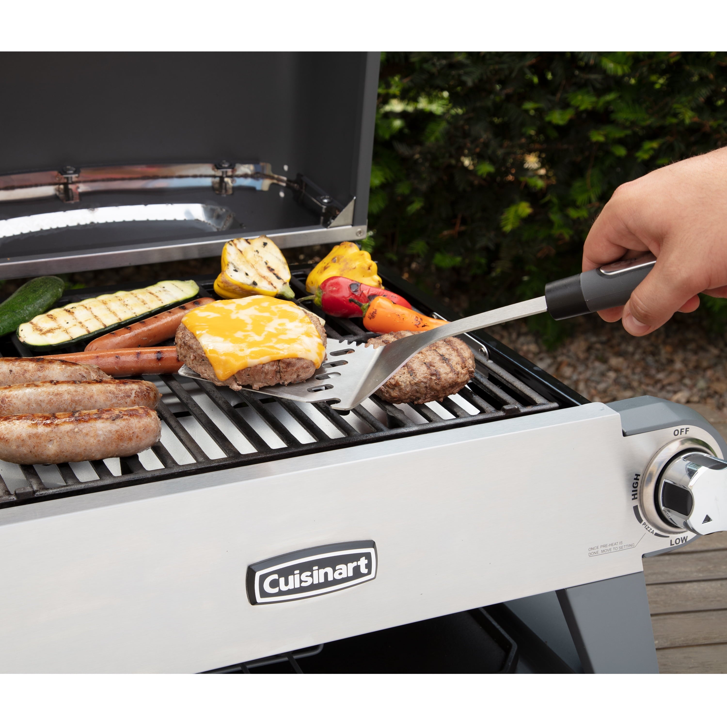Cuisinart 3-in-1 Pizza Oven, Griddle, and Grill