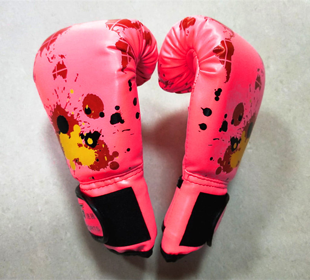 Kiplyki Wholesale Children Cartoon Boxing Gloves Kickboxing Punching Bag Training Fight Age 3-10