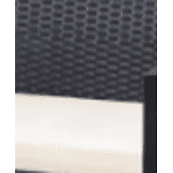 Lacoo 3 Pieces Patio Conversation Set PE Rattan Bistro Chairs Set of 2 with Coffee Table, Black