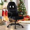 YRLLENSDAN Massage Gaming Chair for Adults, Gaming Chair with Massage PU Leather Adjustable Ergonomic Computer Chair Office Massage Chair Game Chiar with Lumbar Support Swivel Office Desk Chair