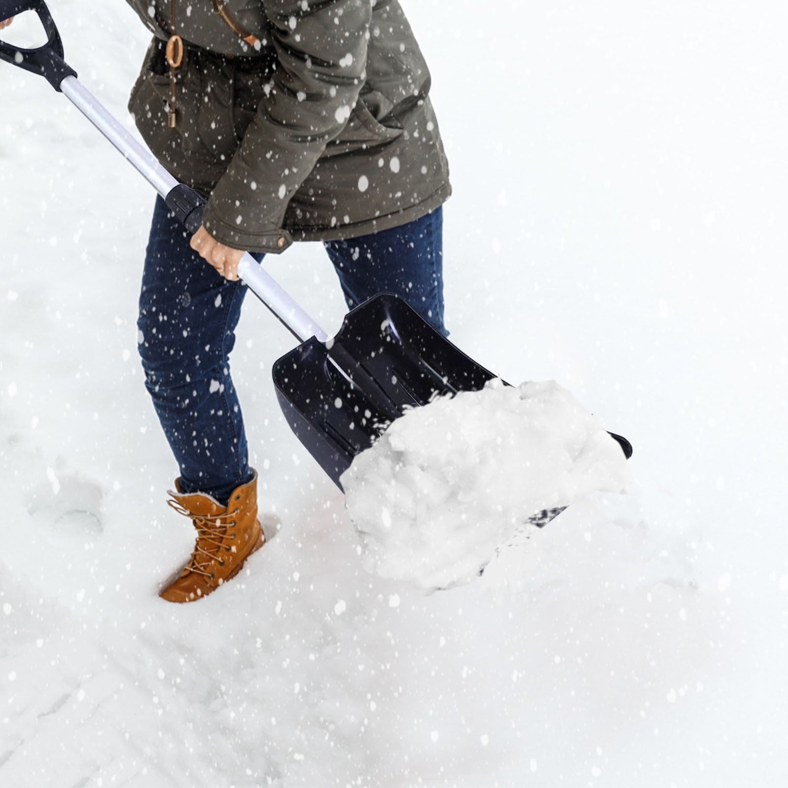 Jikolililili Clearance Snow Brush Detachable Multifunctional Snow Removal Shovel Car Snow Remover Household Tool