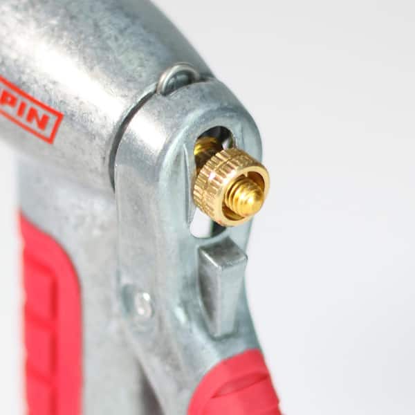 Professional Heavy-Duty Galvanized Steel 7-Way Spray Nozzle with Ergonomic Rubber Grip