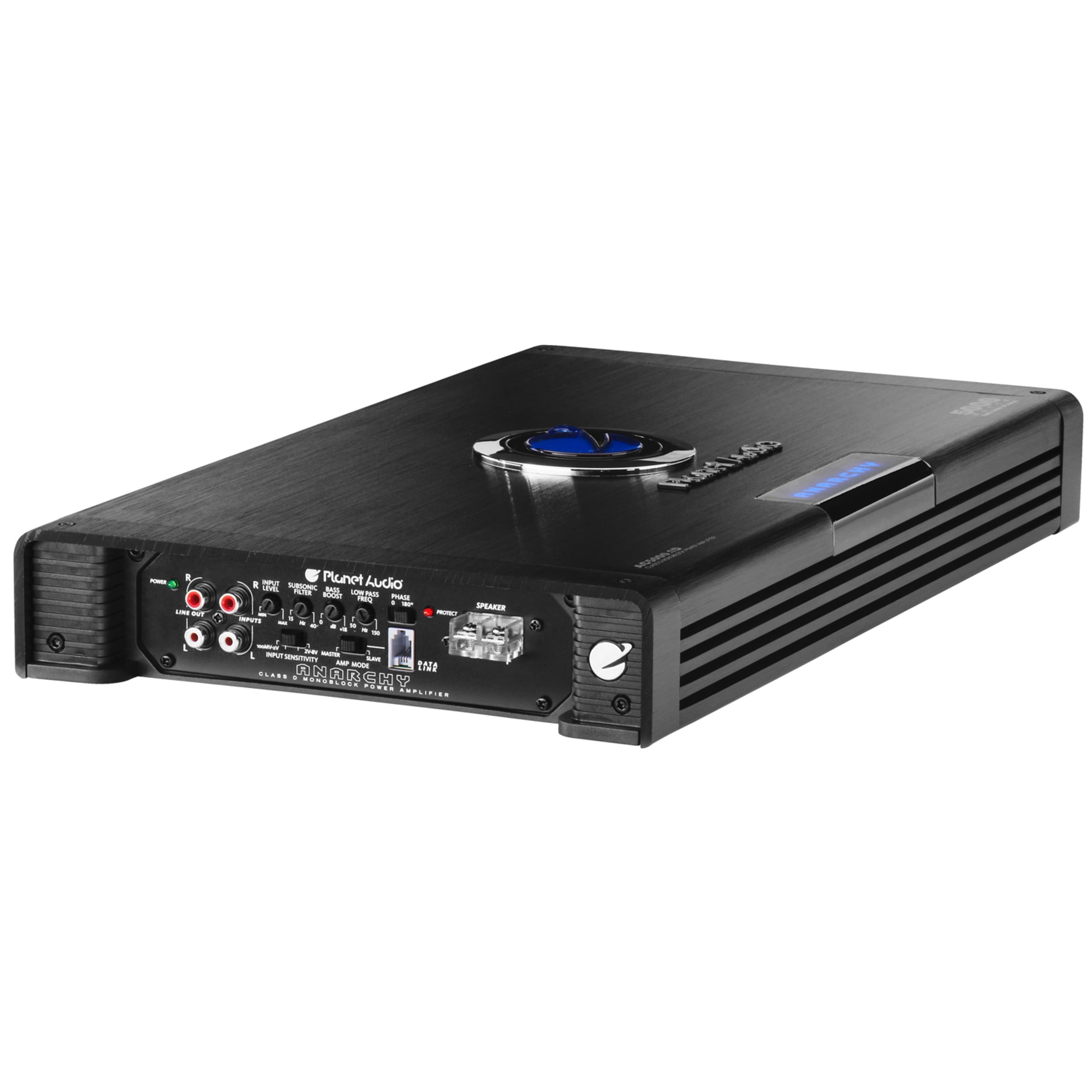 Planet Audio AC5000.1D 5000W Mono Class D MOSFET Power Car Amplifier w/ Remote