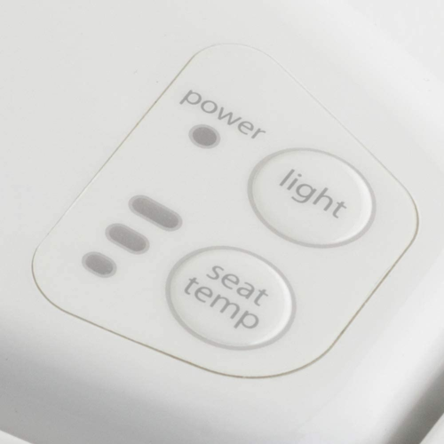 BEMIS Radiance Heated Night Light Toilet Seat will Slow Close and Never Loosen,