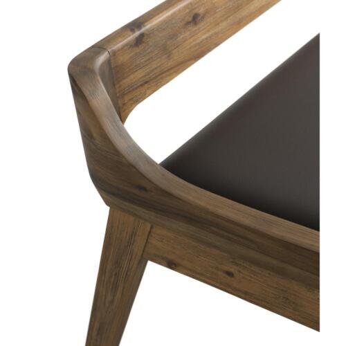 Rasmus Dining Bench [Chestnut Wire-Brush], Chestnut Wire-Brush