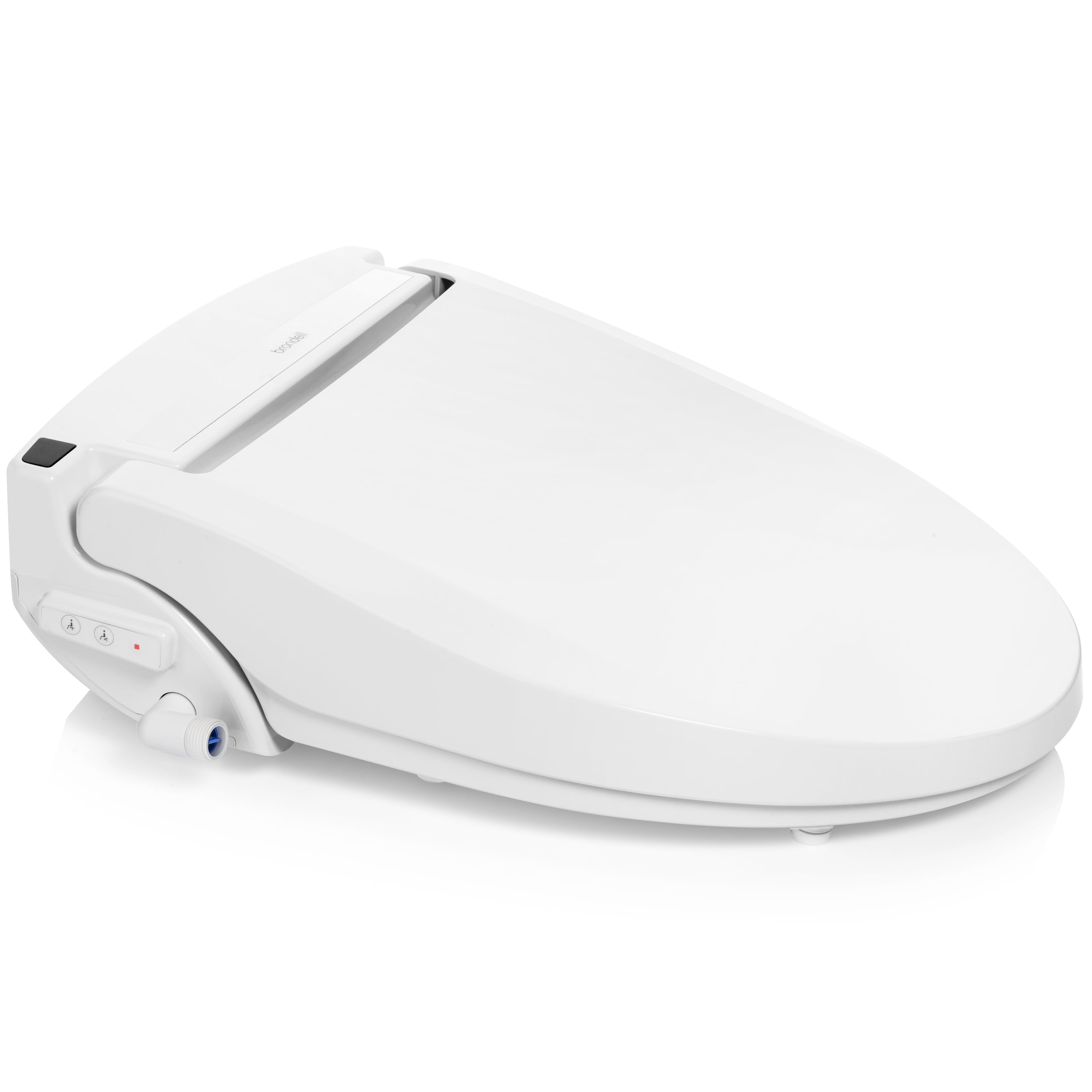 Brondell Swash Select BL97 Electronic Bidet Seat, Round White