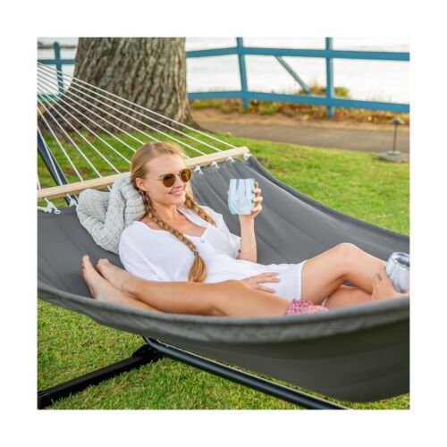 SUNCREAT Heavy Duty Hanging Tree Hammock, 475 lbs Capacity, Two Person Hammoc...