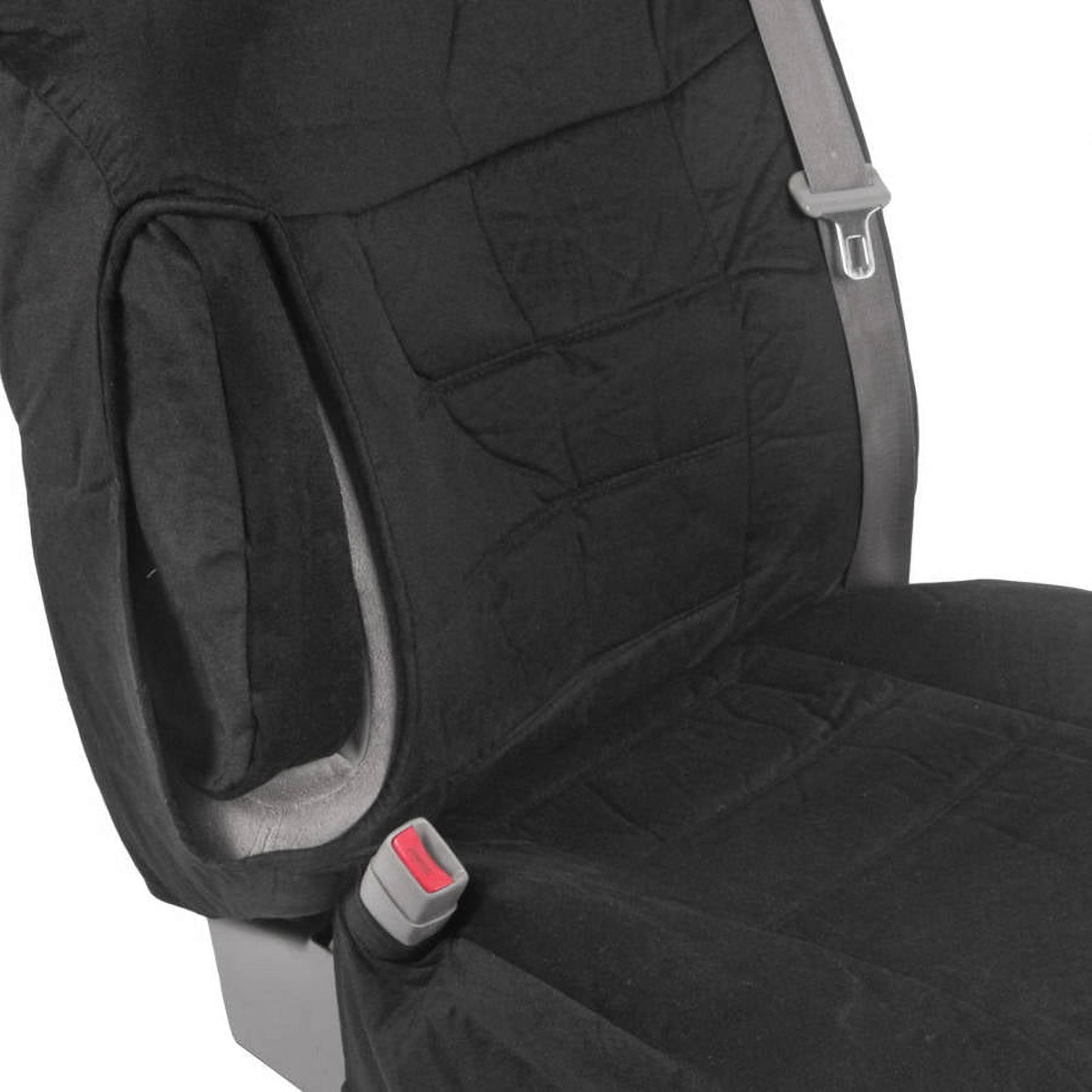 BDK Pickup Truck Seat Covers with Arm Rest and Built in Seat Belt, Encore