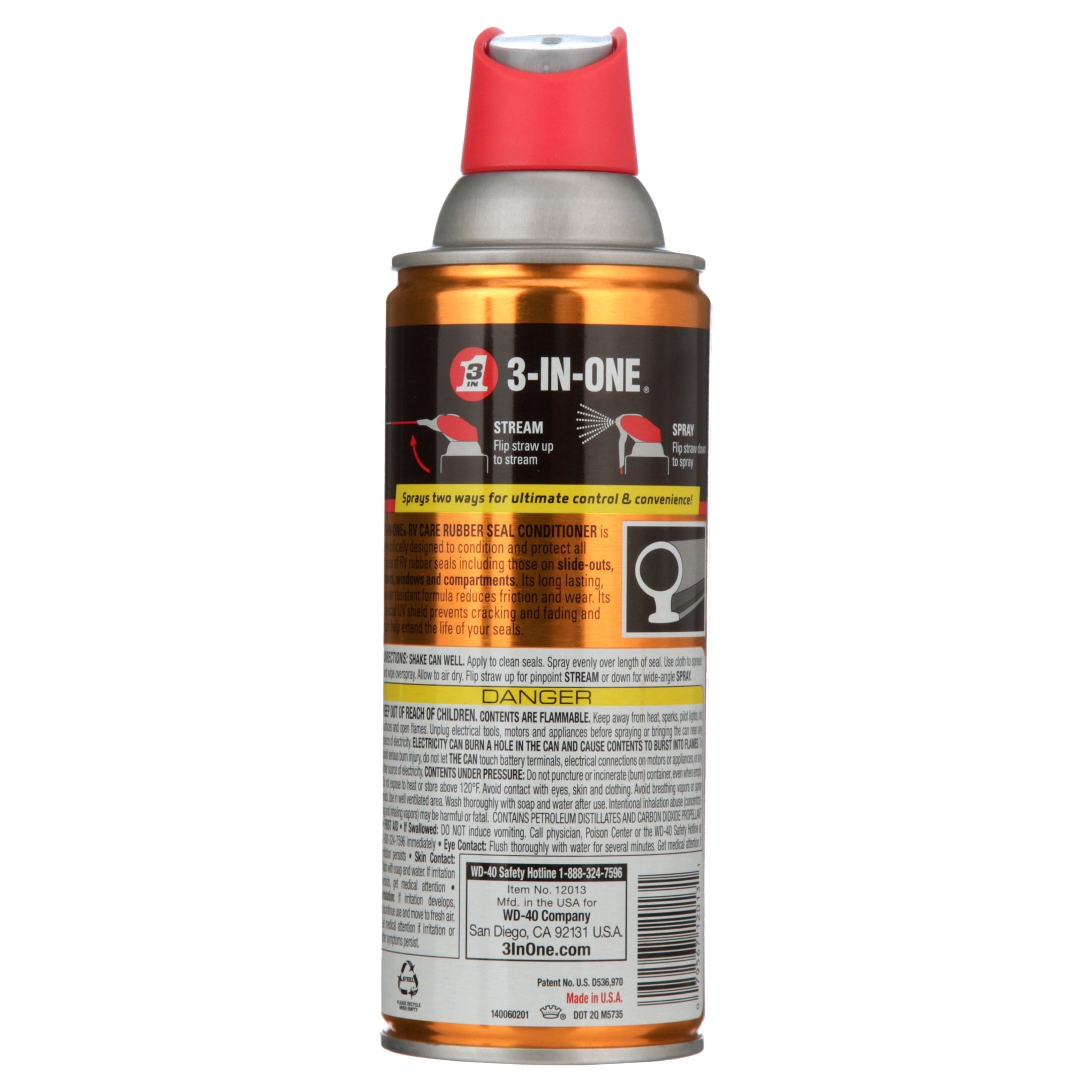 3-IN-ONE RVcare Rubber Seal Conditioner, 11 OZ