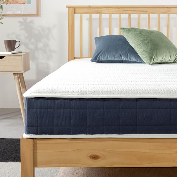 Rena Twin Medium Tight Top 8 in. Pocket Spring Hybrid Mattress with Green Tea Memory Foam