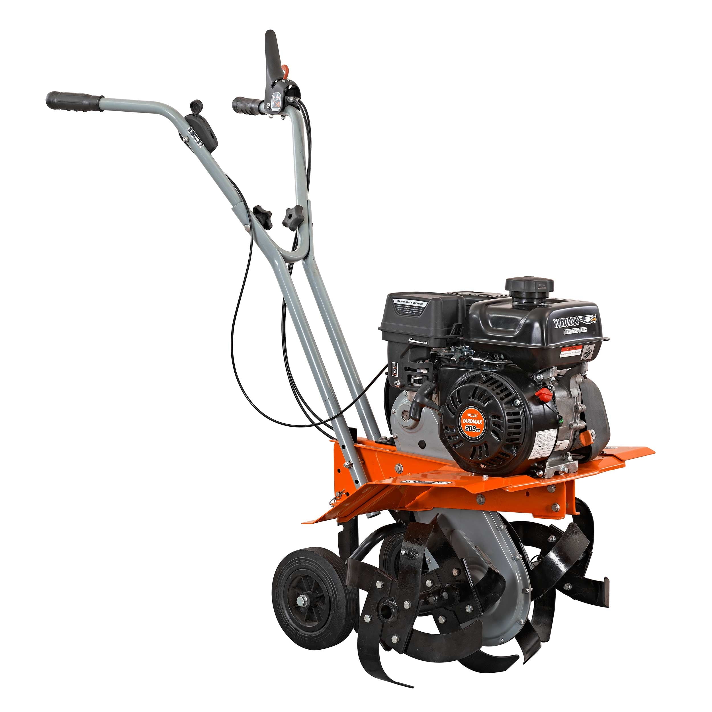 YARDMAX 22 in. 209cc Front Tine Forward and Reverse Rotating Gas Garden Tiller