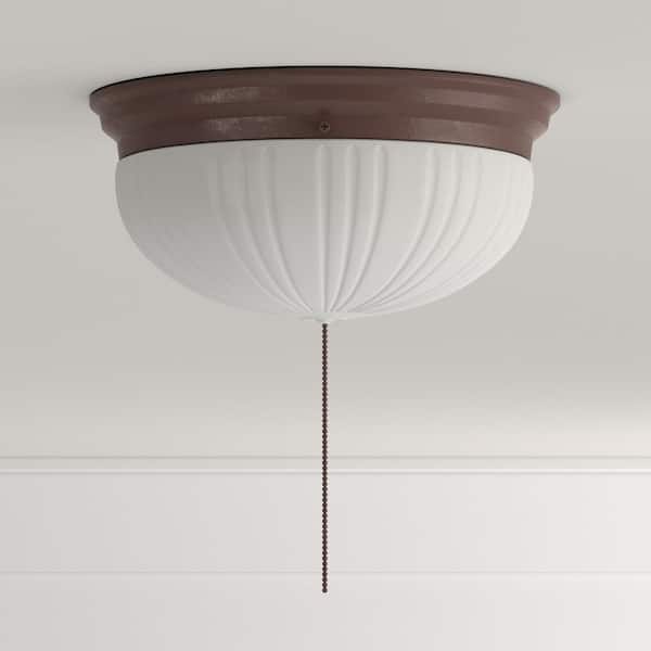 2-Light Sienna Flush Mount