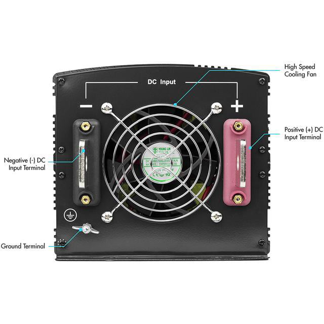 Wagan WAG3742 3000W 12V Proline Power Inverter with Remote Switch