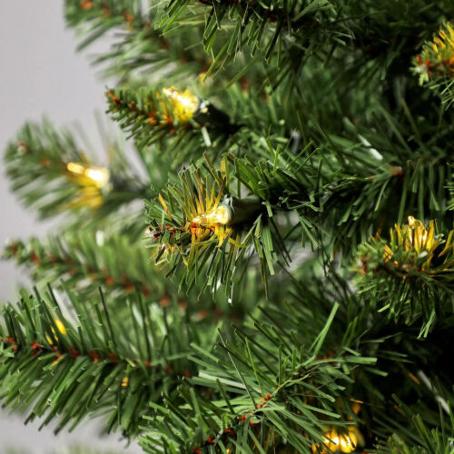 3 ft Pre-Lit Winston Pine Artificial Christmas Tree, Clear Incandescent Lights