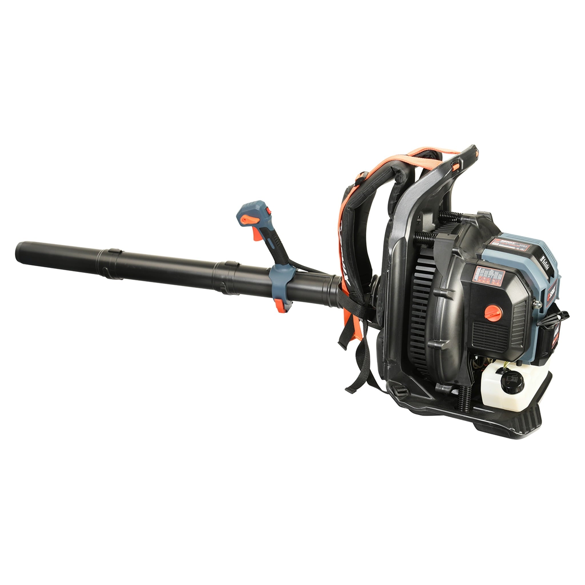 SENIX 49 Cc 4-Cycle Gas Powered Backpack Leaf Blower, up To 600 cfm and 200 mph, BLB4QL-M