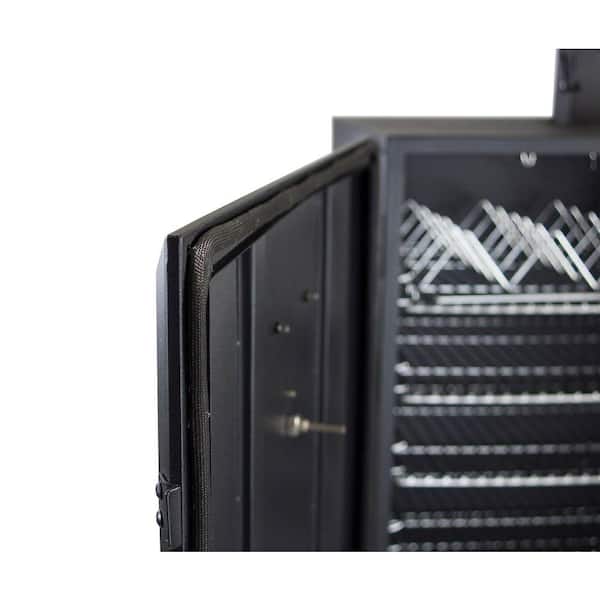 Vertical Wide Body Offset Charcoal Smoker