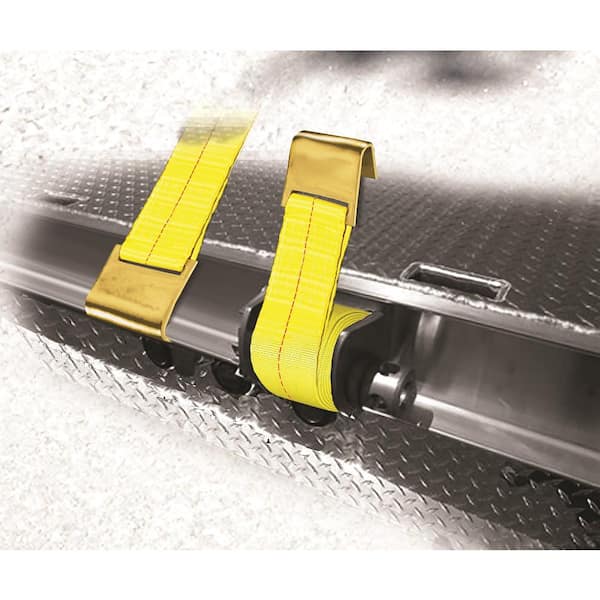 30 ft. x 4 in. x 15,000 lbs. Winch Strap with Flat Hook