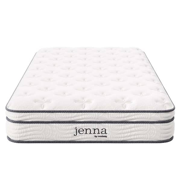 Jenna 8in. Medium Innerspring Pillow Top Twin Mattress