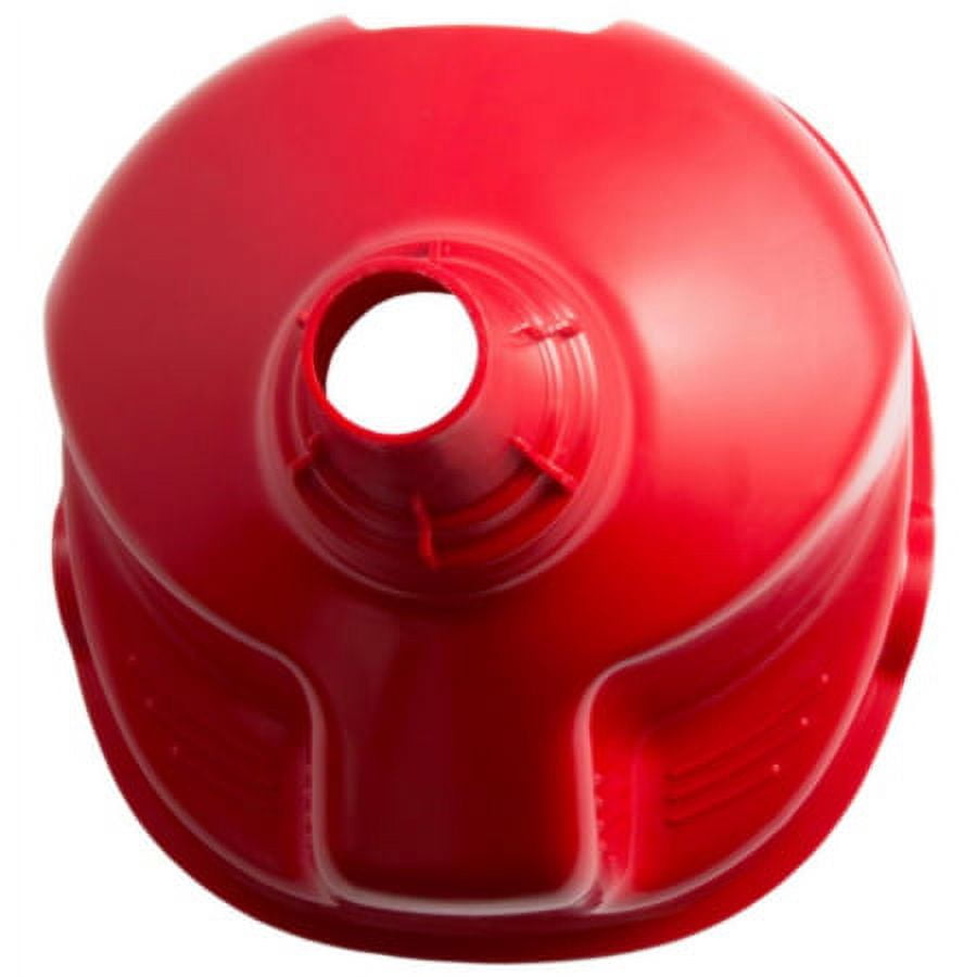 FloTool Red 12.5 in. H Plastic Funnel