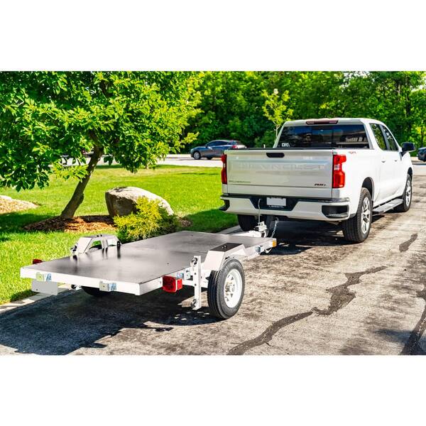 1450 lb. Capacity Single Axle Galvanized Folding Utility Trailer Kit