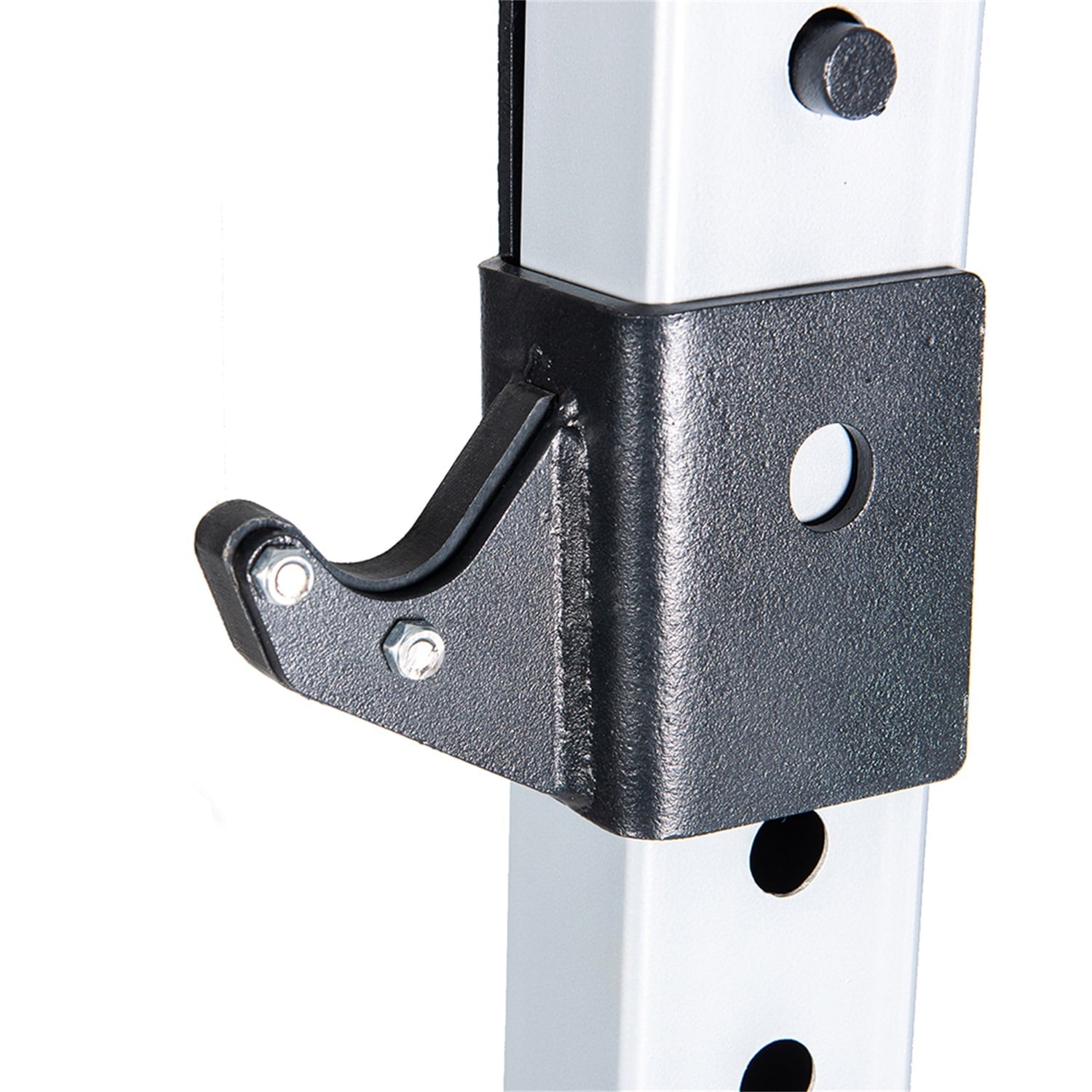 Canddidliike Power Rack Squat Stand, Home Gym Strength Training Power Cage Weight Rack with Pull Up Attachment - Silver