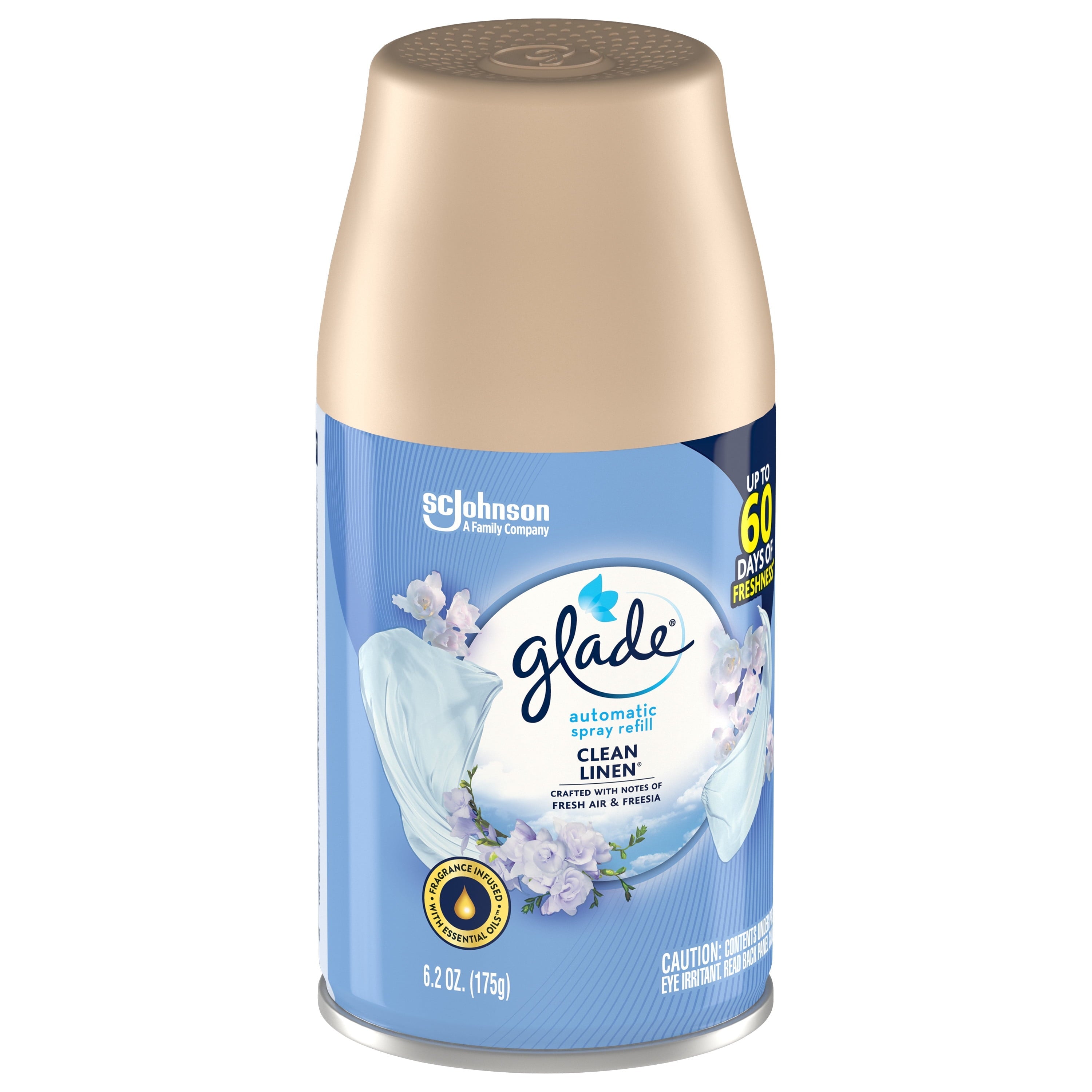 Glade Automatic Spray Refill, Air Freshener, Clean Linen™, 6.2 oz