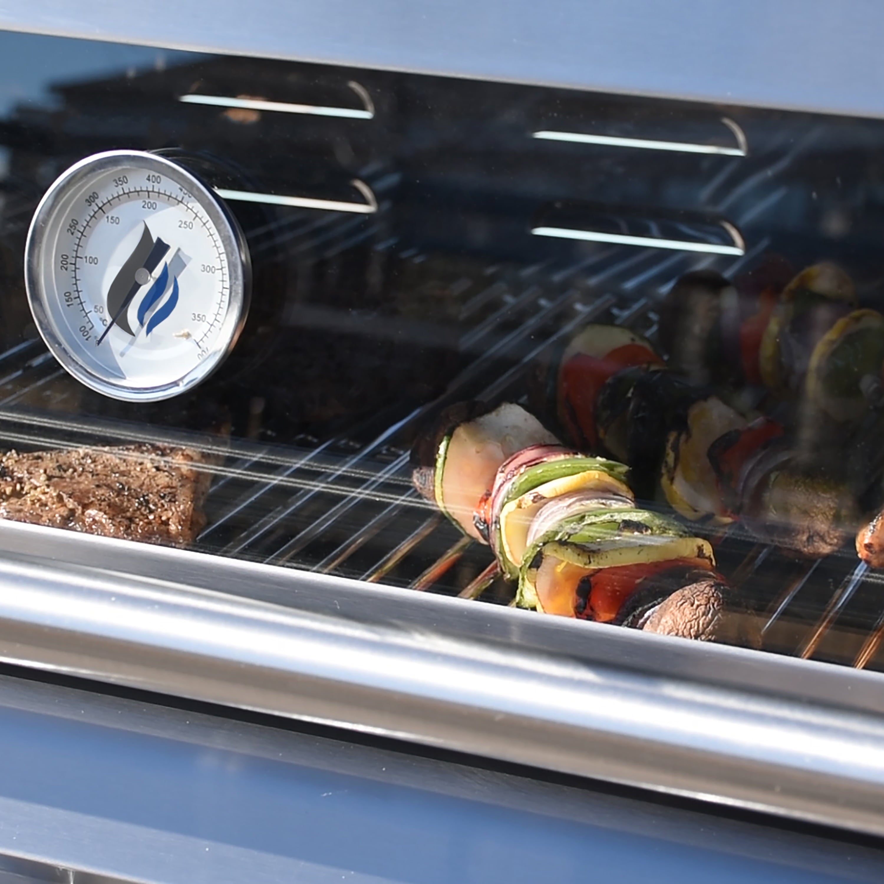 3 Embers 6 Burner Dual Fuel Gas Grill