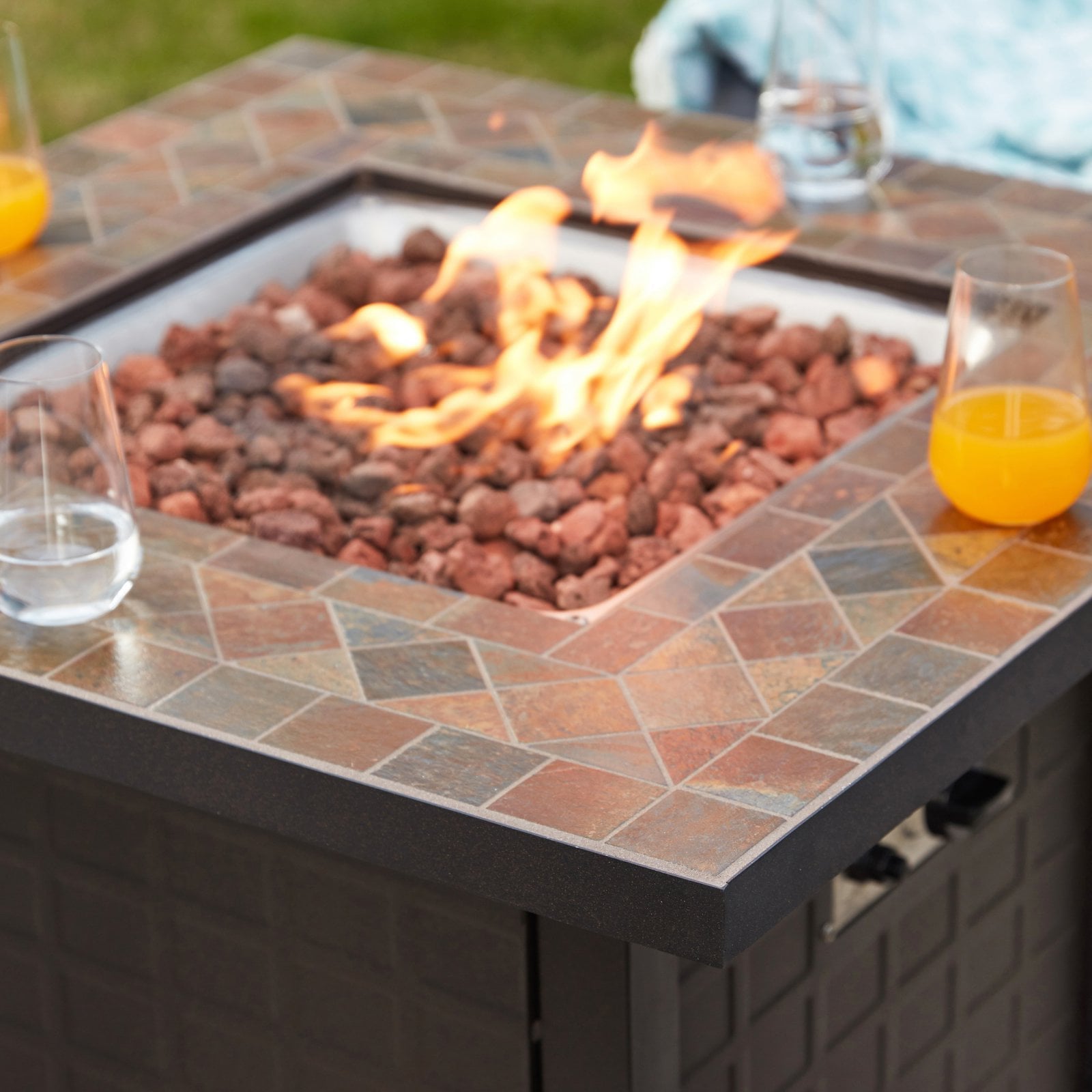 Every Season 33.9 in. Propane Fire Table