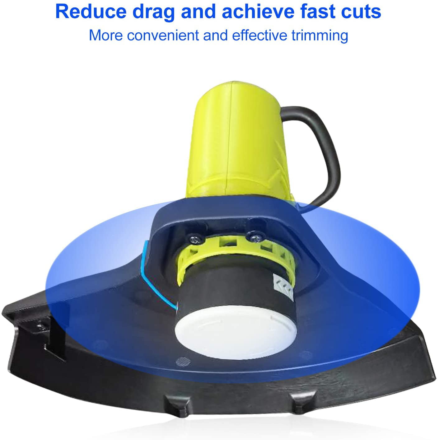 String Trimmer Line for Ryobi One Plus Auto-Feed Cordless Trimmers (6 Spools +1 Caps)