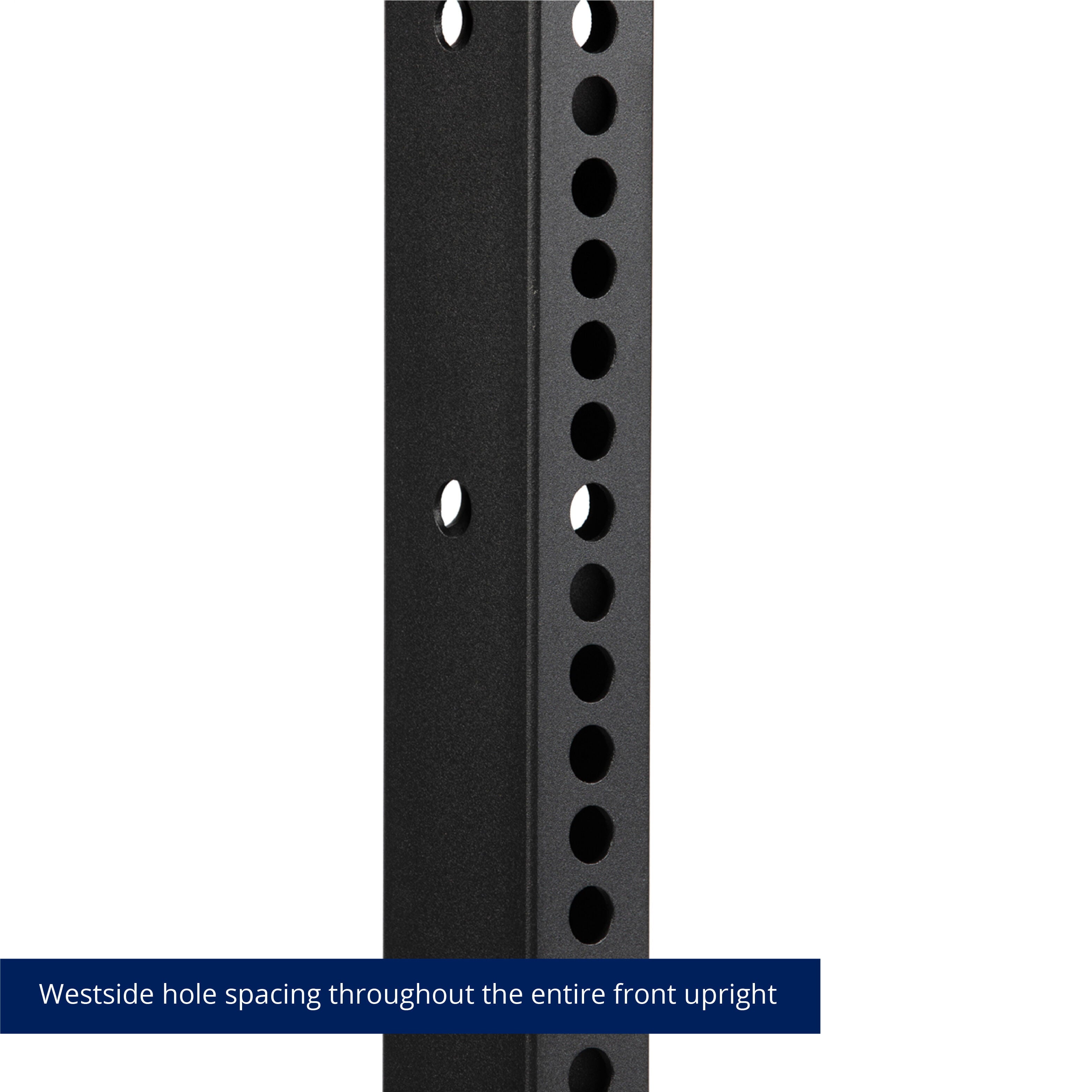 Titan Fitness T-3 Series Space Saving Rack 82 in. Tall 18 in. Deep Wall Mount