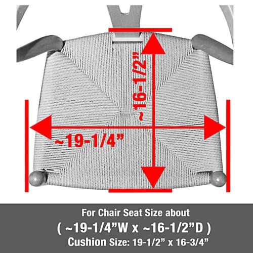 Weave CH24 Y Style Chair Cushion Pad - 19.5"W x 16.75"D x