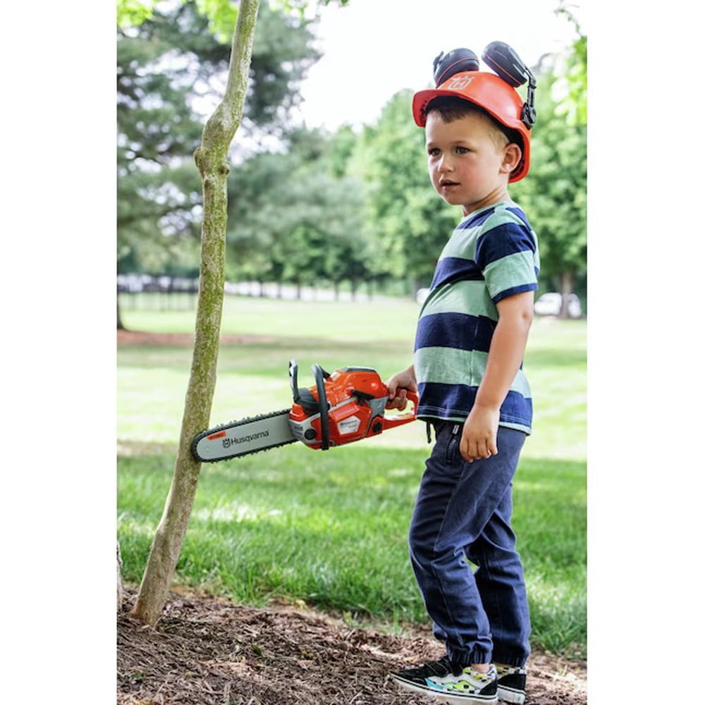 Husqvarna 531099501 550XP Toy Chainsaw and Personal Protection Equipment Kit